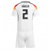 Deutschland Antonio Rudiger #2 Heimtrikot EM 2024 Kurzarm (+ kurze hosen)